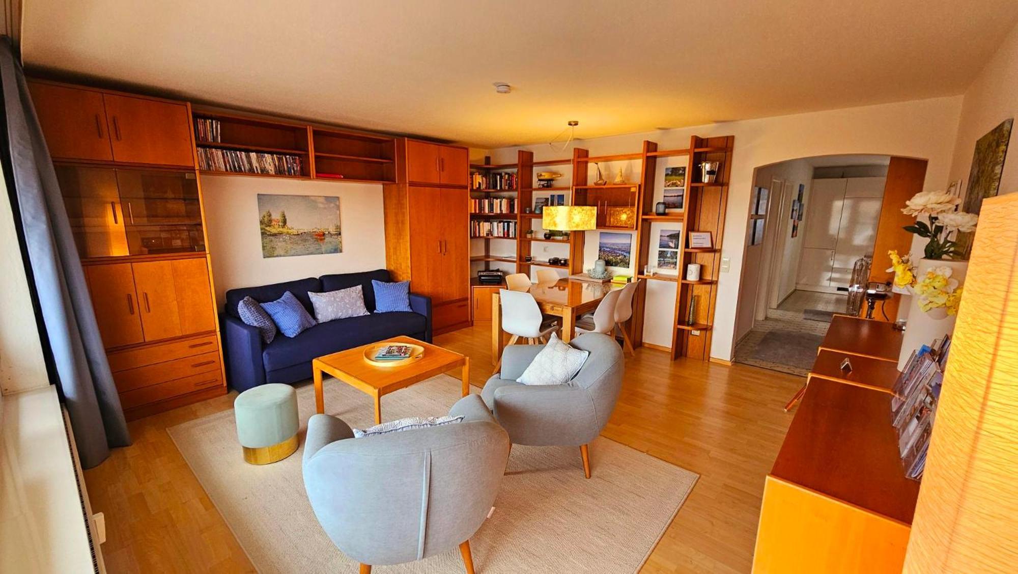 Ferienwohnung Rheinblick In Buesingen -Keine Monteure- Busingen Exteriér fotografie