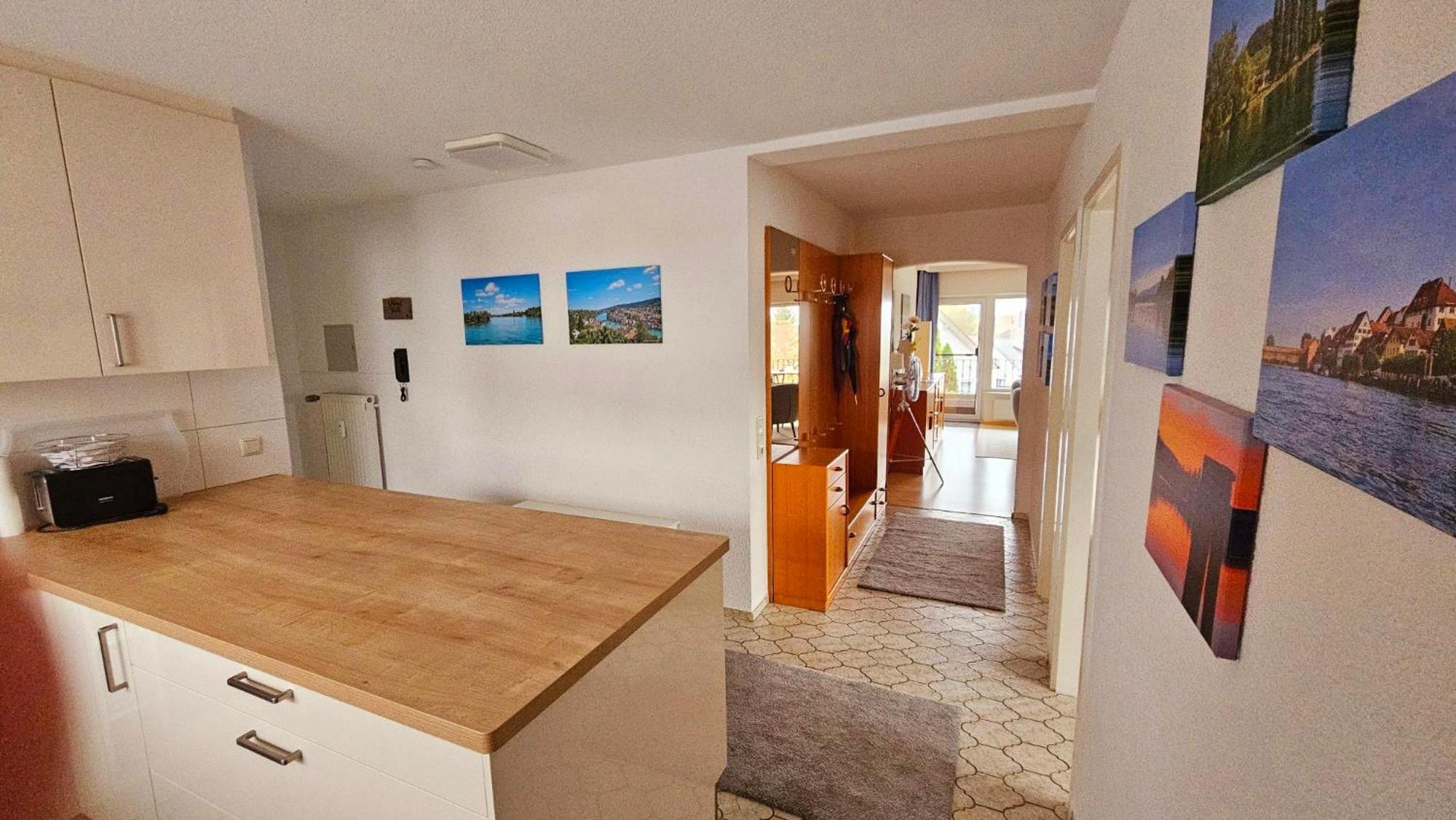Ferienwohnung Rheinblick In Buesingen -Keine Monteure- Busingen Exteriér fotografie
